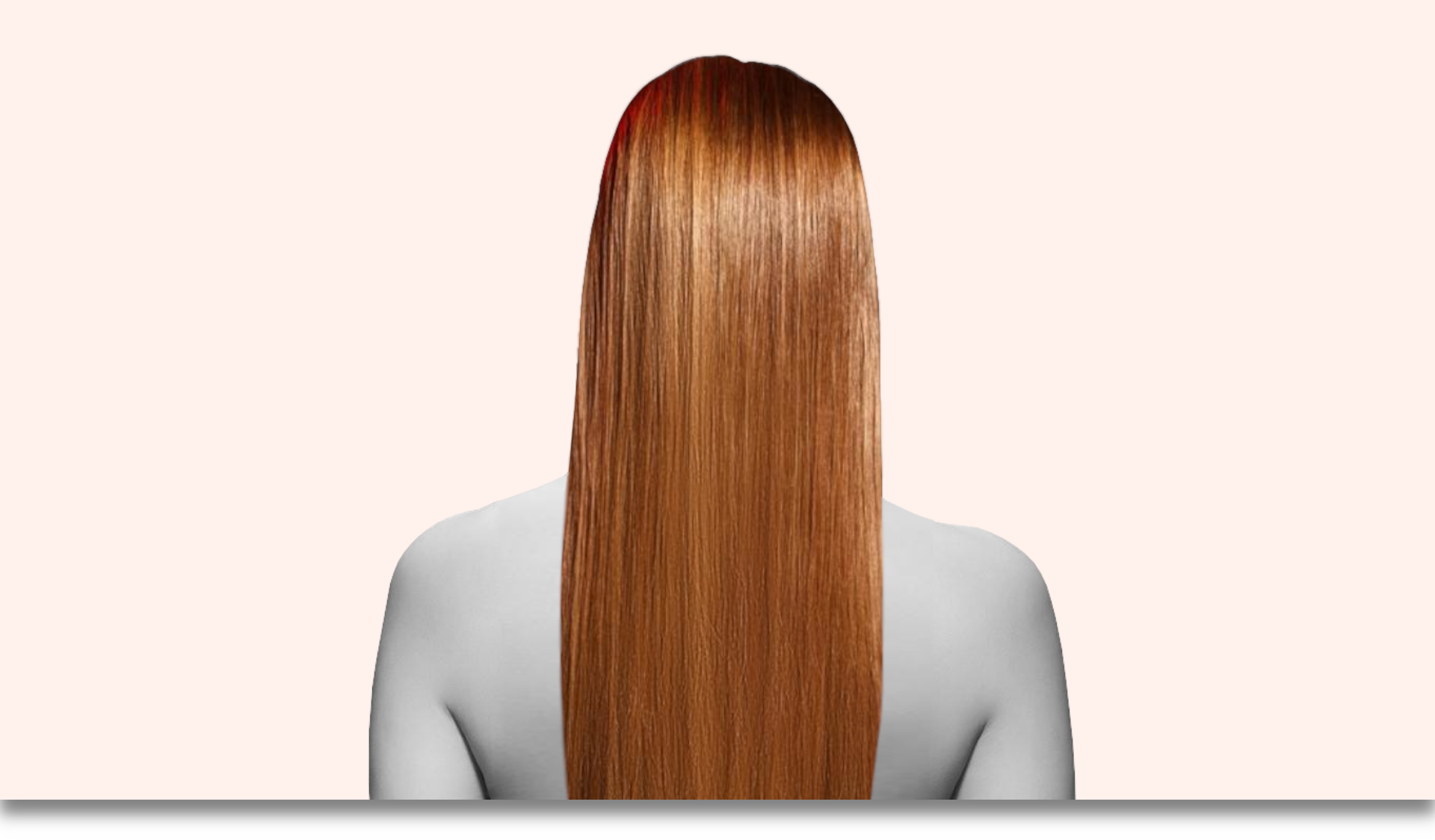 Mandy Hair Gruesch langes rotes Haar
